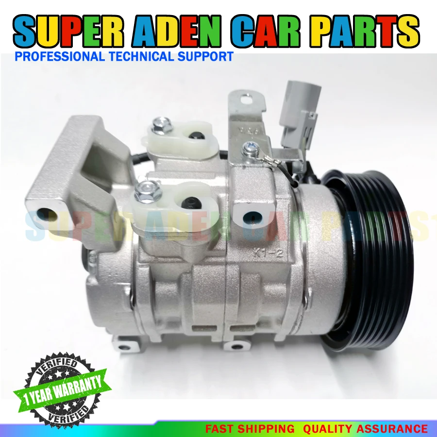 10S11C Air Conditioning Compressor For TOYOTA HILUX III Pick-up 2.5L 3.0L 447160-1970 447180-8280 447260-8020 447160-2020
10S11C Air Conditioning Compressor For TOYOTA HILUX III Pick-up 2.5L 3.0L 447160-1970 447180-8280 447260-8020 447160-2020