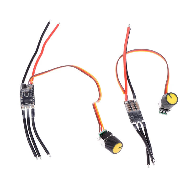 DC 7-26V Three-phase Brushless Motor Driver DC Motor Drive Board Speed Controller Regulator With Potentiometer For LiPo 2-6S
DC 7-26V Three-phase Brushless Motor Driver DC Motor Drive Board Speed Controller Regulator With Potentiometer For LiPo 2-6S