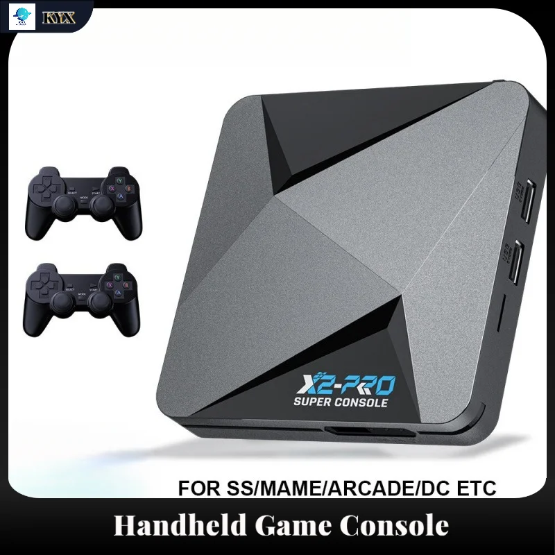 X2 Pro Super Console Game Box Retro Video Game Console TV Box 90000+ Video Games for PS1/DC/MAME/SS with Gamepad For Gift Game
X2 Pro Super Console Game Box Retro Video Game Console TV Box 90000+ Video Games for PS1/DC/MAME/SS with Gamepad For Gift Game