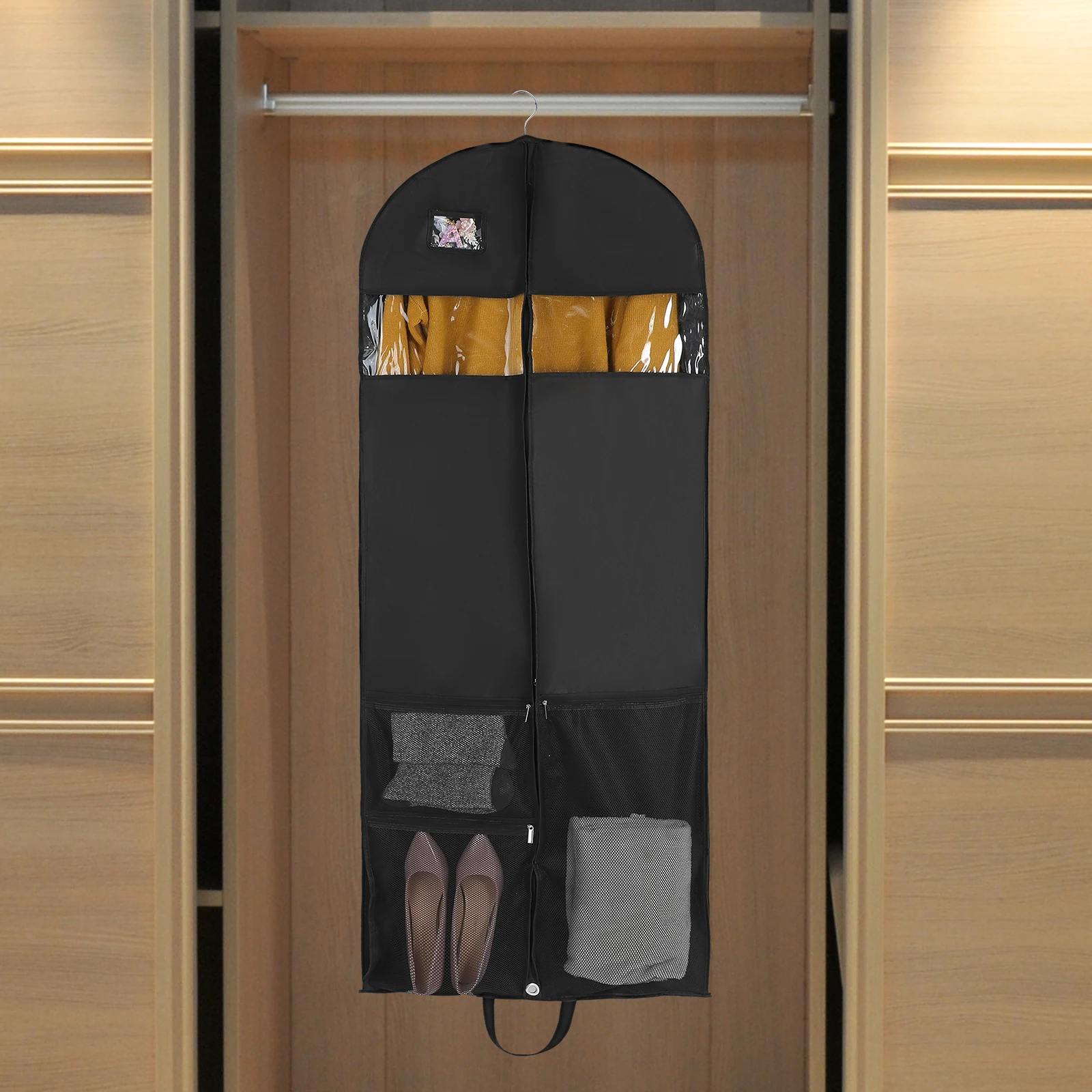 Dust Cover Garment Bags Hanging Clothes Storage Travel Suit Dance Costume Non Woven Fabric Foldable Transparent Window Multi
Dust Cover Garment Bags Hanging Clothes Storage Travel Suit Dance Costume Non Woven Fabric Foldable Transparent Window Multi