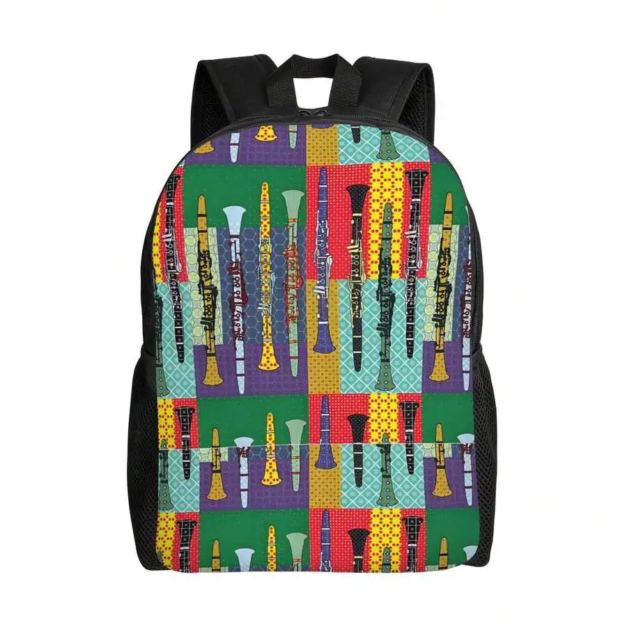 Clarinet Pattern Backpack For Men Women Travel Gym Daily Use Lightweight Durable
Clarinet Pattern Backpack For Men Women Travel Gym Daily Use Lightweight Durable