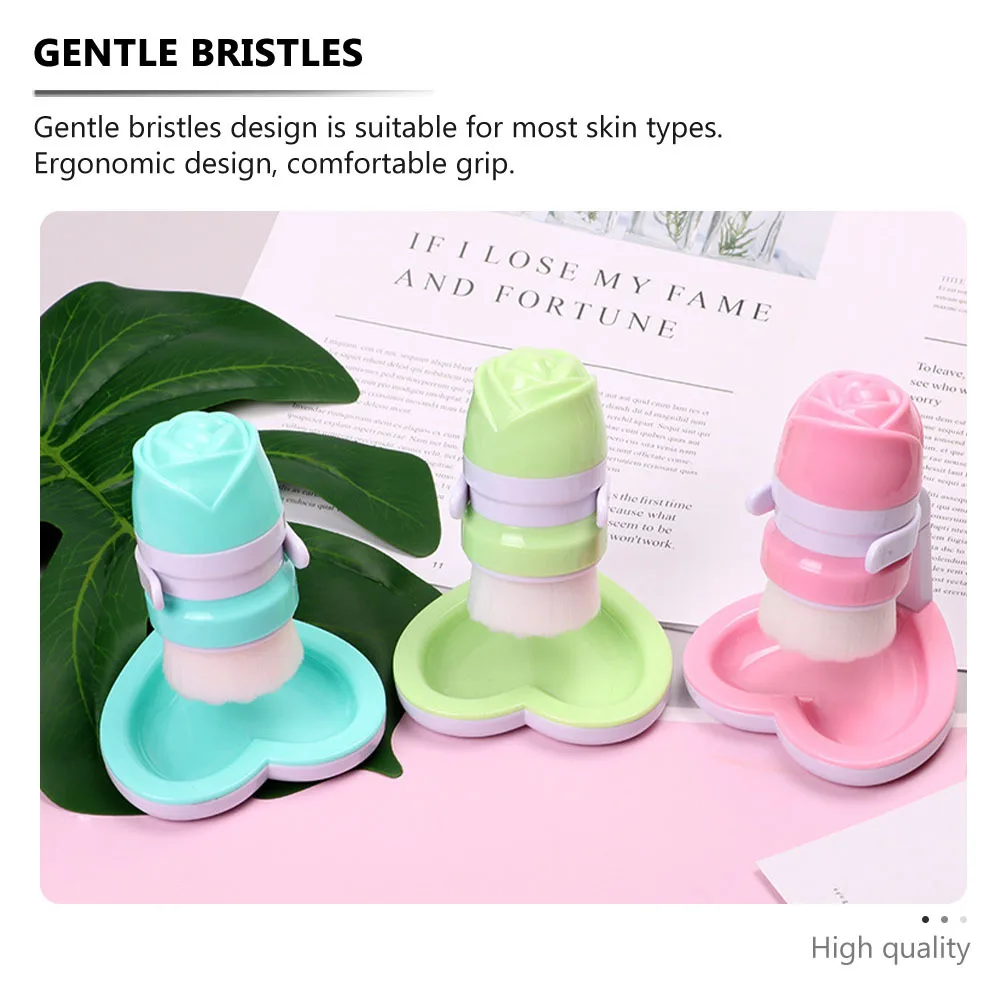 1Pcs Double-Headed Rose Facial Brush Deep Cleaning Tool Soft Fiber Bristles Face Massage Cleaner Portable for Daily Home Travel
1Pcs Double-Headed Rose Facial Brush Deep Cleaning Tool Soft Fiber Bristles Face Massage Cleaner Portable for Daily Home Travel