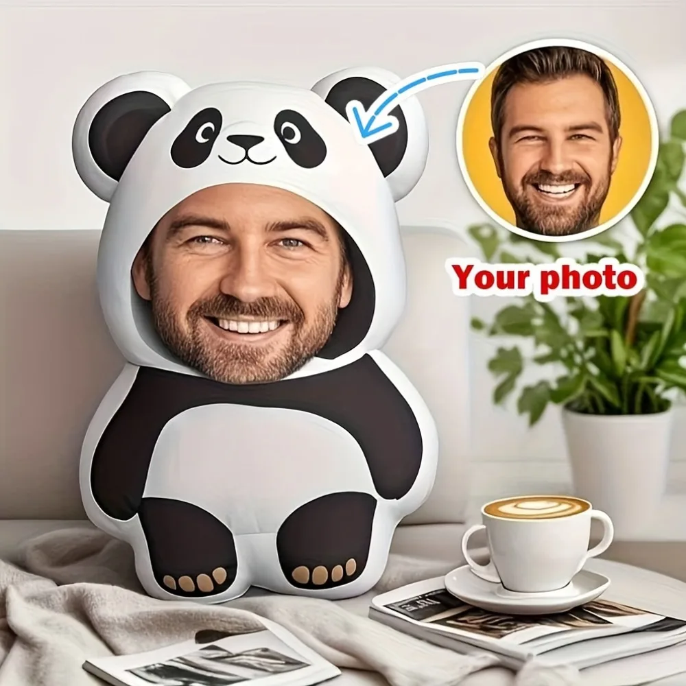 Custom Photo Pillow Personalized Funny Face Shaped Pillow 3D Soft Decorative Cushion for Sofa Home Decor Valentine Gift
Custom Photo Pillow Personalized Funny Face Shaped Pillow 3D Soft Decorative Cushion for Sofa Home Decor Valentine Gift