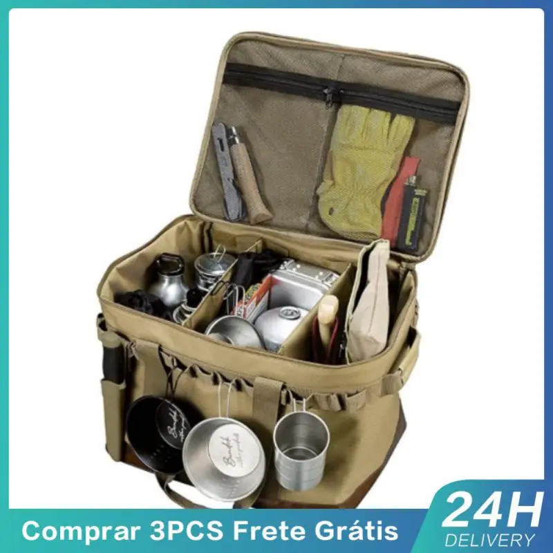 Storage Lamp Package Nylon Large Capacity Outdoor Package Storage Bag External Hook Tableware Bag Waterproof Tool Bag
Storage Lamp Package Nylon Large Capacity Outdoor Package Storage Bag External Hook Tableware Bag Waterproof Tool Bag