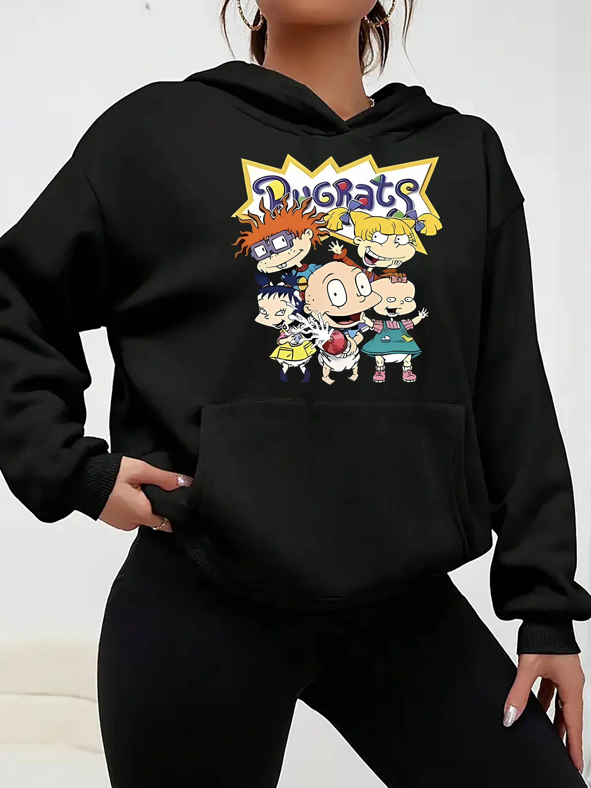 2025 Simple Creative British Cartoon Pattern Printed Women's Fashion Hoodie Simple Casual Sportswear Women's Top
2025 Simple Creative British Cartoon Pattern Printed Women's Fashion Hoodie Simple Casual Sportswear Women's Top