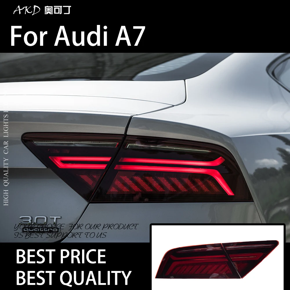 Car Lights for A7 2011-2018 S7 RS7 LED Auto Taillight Assembly Upgrade High Configure Style Design Dynamic Lamp Tool Accessories
Car Lights for A7 2011-2018 S7 RS7 LED Auto Taillight Assembly Upgrade High Configure Style Design Dynamic Lamp Tool Accessories