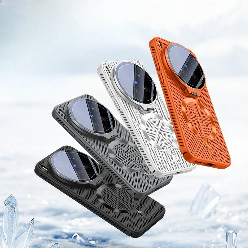 For MagSafe Magnetic Heat Dissipation Case For VIVO X300 Ultra S300S Lens Film Invisible Holder Cover For VIVO X200 Pro X200S
For MagSafe Magnetic Heat Dissipation Case For VIVO X300 Ultra S300S Lens Film Invisible Holder Cover For VIVO X200 Pro X200S