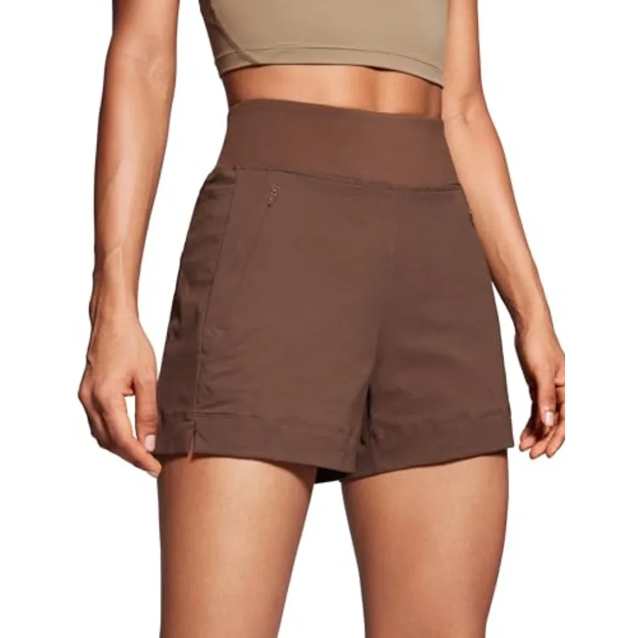 CRZ YOGA Women's Lightweight Mid Rise Hiking Shorts 4'' - Stretch for Athletic Summer Travel Outdoor Golf with Zip Pockets
CRZ YOGA Women's Lightweight Mid Rise Hiking Shorts 4'' - Stretch for Athletic Summer Travel Outdoor Golf with Zip Pockets