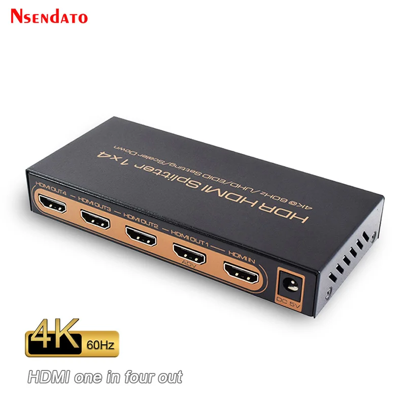 1 в 4 выхода 4k HDR HDMI Splitter Scale Down Адаптер 1X4 4K 60 Гц 18 Гбит/с HDR HDMI Switcher Converter для PS3 PS4 DVD STB XBox
1 в 4 выхода 4k HDR HDMI Splitter Scale Down Адаптер 1X4 4K 60 Гц 18 Гбит/с HDR HDMI Switcher Converter для PS3 PS4 DVD STB XBox