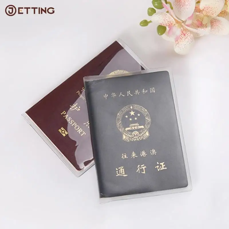 1PC Transparent Passport Cover on Waterproof Document Bags Passport Protective Sleeve
1PC Transparent Passport Cover on Waterproof Document Bags Passport Protective Sleeve