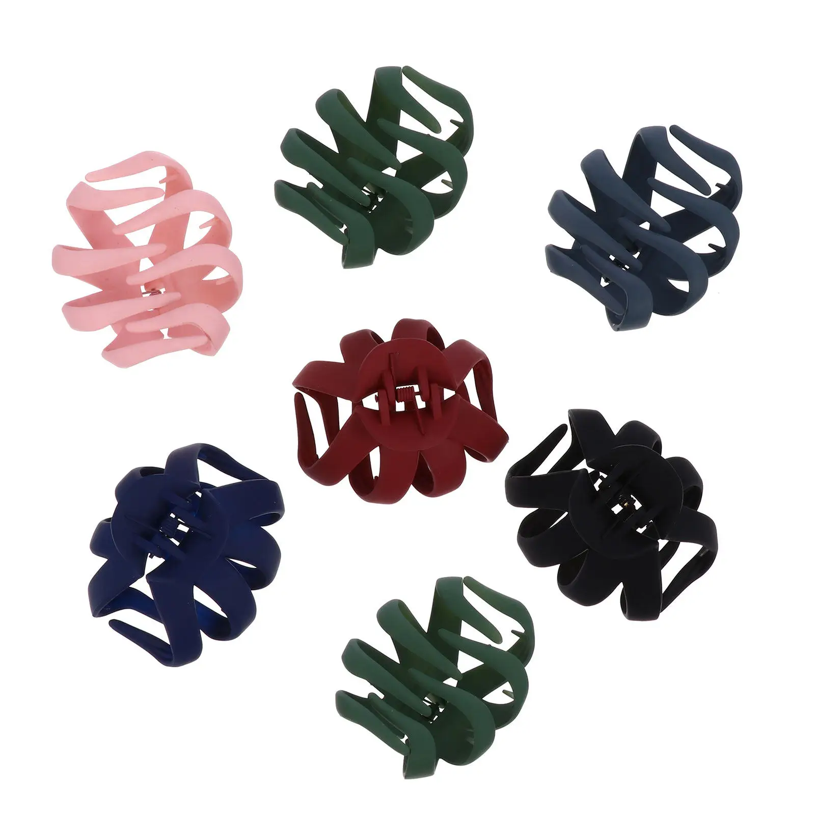 7Pcs Octopus Hair Claw Clip High-Quality Deformation-Resistant Jaw Clip for Daily Wear Wedding Party Celebration Hair Grip
7Pcs Octopus Hair Claw Clip High-Quality Deformation-Resistant Jaw Clip for Daily Wear Wedding Party Celebration Hair Grip