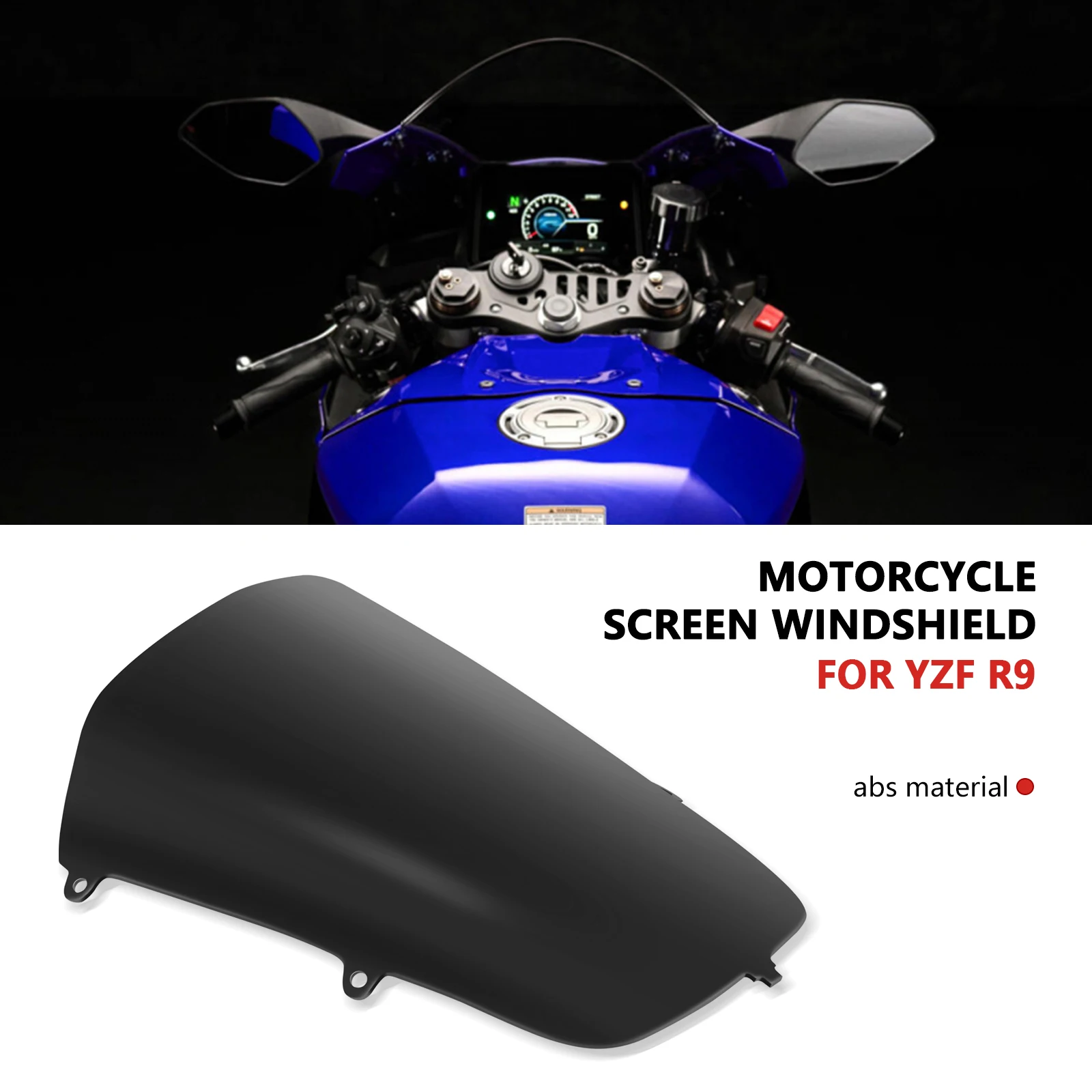 Для YZF R9 yzfr9 соревнования лобовое стекло лобовое стекло мотоцикла защитная крышка дефлектор передний обтекатель
Для YZF R9 yzfr9 соревнования лобовое стекло лобовое стекло мотоцикла защитная крышка дефлектор передний обтекатель