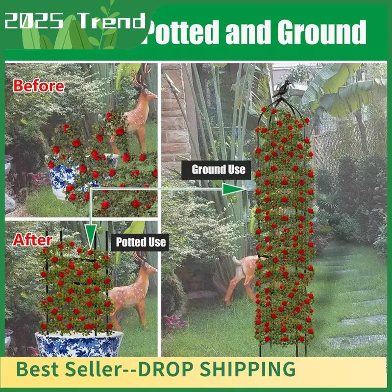 AA14 New Climbing Plant Obelisk Trellis, Garden Trellis, Climbing Vine Plant Stand, Flower Stand, Plant Tower,2Pcs
AA14 New Climbing Plant Obelisk Trellis, Garden Trellis, Climbing Vine Plant Stand, Flower Stand, Plant Tower,2Pcs