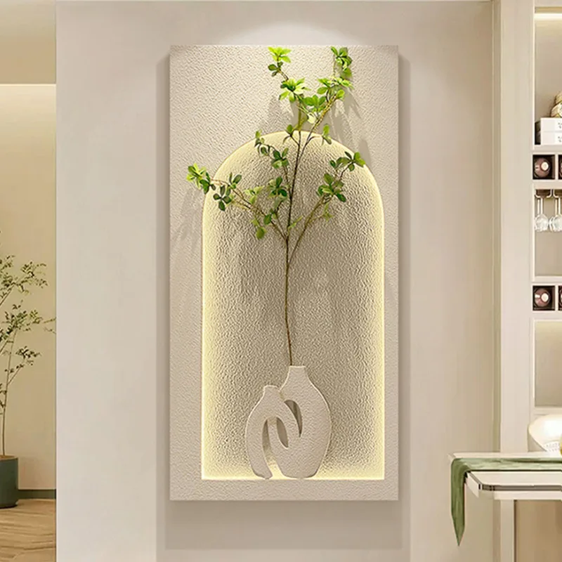 Modern simple entrance decorative painting sandstone 3d three-dimensional living room hanging painting green plants entering
Modern simple entrance decorative painting sandstone 3d three-dimensional living room hanging painting green plants entering
