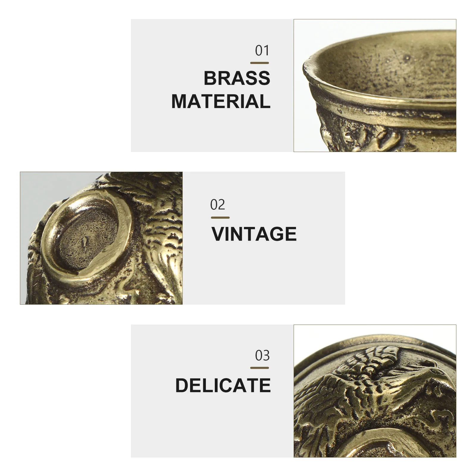 1pc Mini Brass Bowl Vintage Desktop Decoration Home Office Tabletop Adornment Craft Sculpture Bowl Statue Festival Gift Decor
1pc Mini Brass Bowl Vintage Desktop Decoration Home Office Tabletop Adornment Craft Sculpture Bowl Statue Festival Gift Decor
