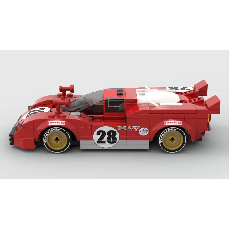 MOC-105487 New Classic Super Sports Car Racing Building Block Model 231 Parts MOC Creative Boy Children's Birthday Building Toy
MOC-105487 New Classic Super Sports Car Racing Building Block Model 231 Parts MOC Creative Boy Children's Birthday Building Toy