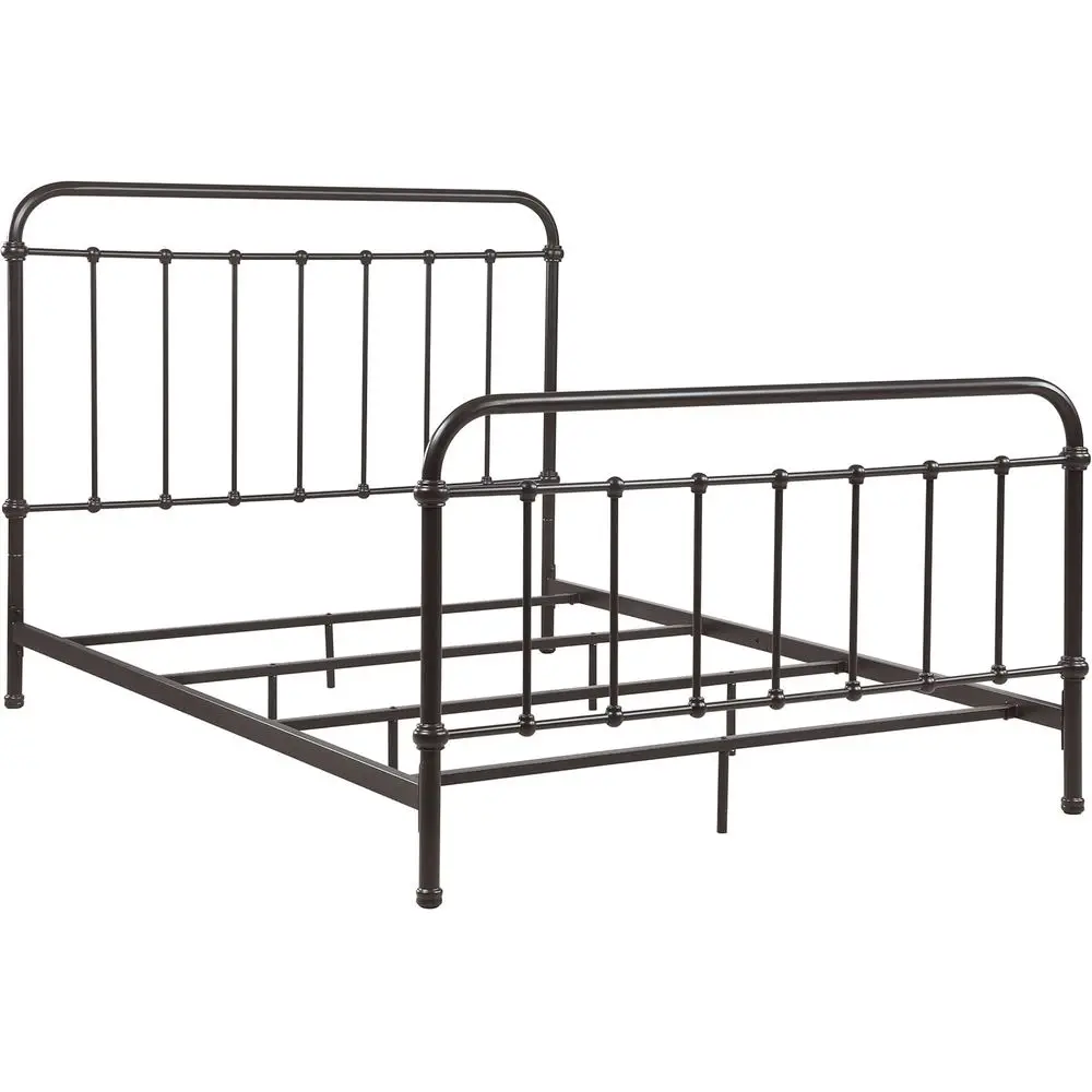 Transitional Style Wood Queen Bed with Open Slat Design, Bronze Finish, 52 Board, 300399Q
Transitional Style Wood Queen Bed with Open Slat Design, Bronze Finish, 52 Board, 300399Q