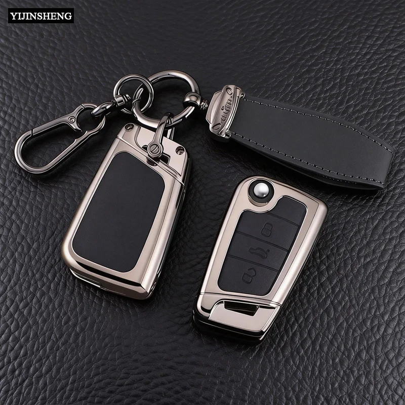 Zinc Alloy + PU Leather Car Key Case Cover For VW Volkswagen Golf 7 MK7 Tiguan MK2 T-roc T-cross For SEAT Ateca Leon FR 2 Ibiza
Zinc Alloy + PU Leather Car Key Case Cover For VW Volkswagen Golf 7 MK7 Tiguan MK2 T-roc T-cross For SEAT Ateca Leon FR 2 Ibiza