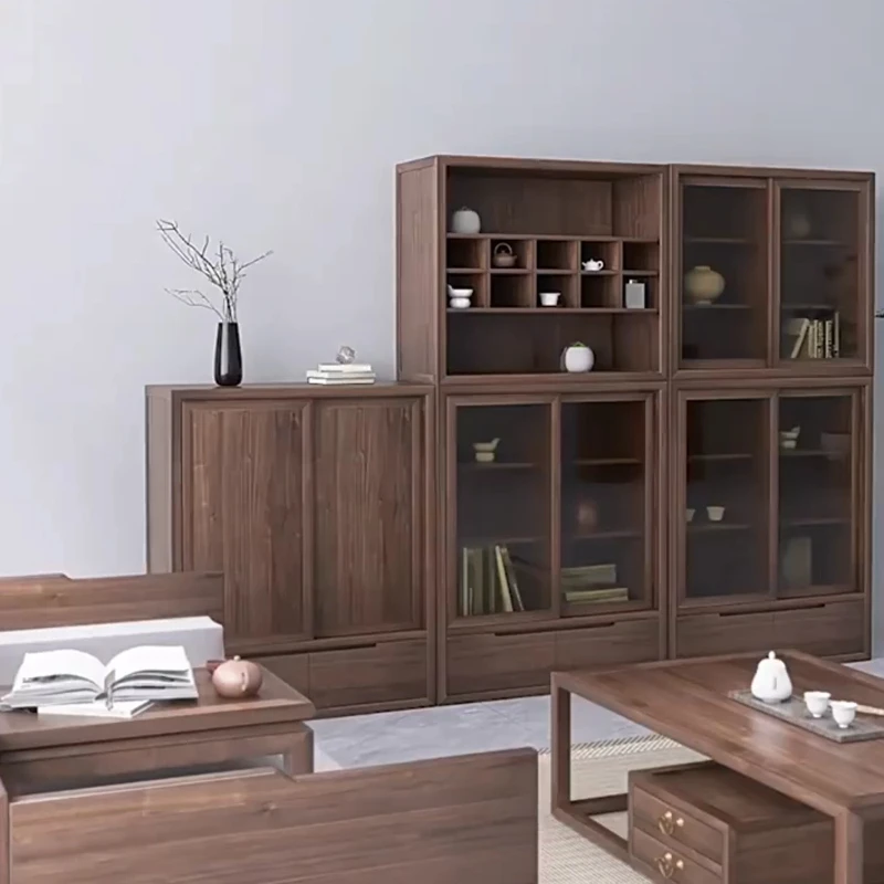 Эстетика в стиле песен, новый книжный шкаф из черного ореха в китайском стиле, бесплатная комбинация со стеклянной дверью, гостиная, полный пол, бытовой
Эстетика в стиле песен, новый книжный шкаф из черного ореха в китайском стиле, бесплатная комбинация со стеклянной дверью, гостиная, полный пол, бытовой