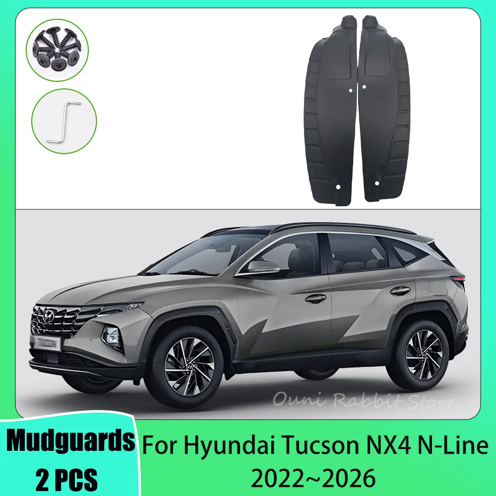 For Hyundai Tucson NX4 N-Line 2022~2026 2025 2PCS Car Mudguard Liner Inner Side Splash Protector Rear Wheel Splash Accessories
For Hyundai Tucson NX4 N-Line 2022~2026 2025 2PCS Car Mudguard Liner Inner Side Splash Protector Rear Wheel Splash Accessories