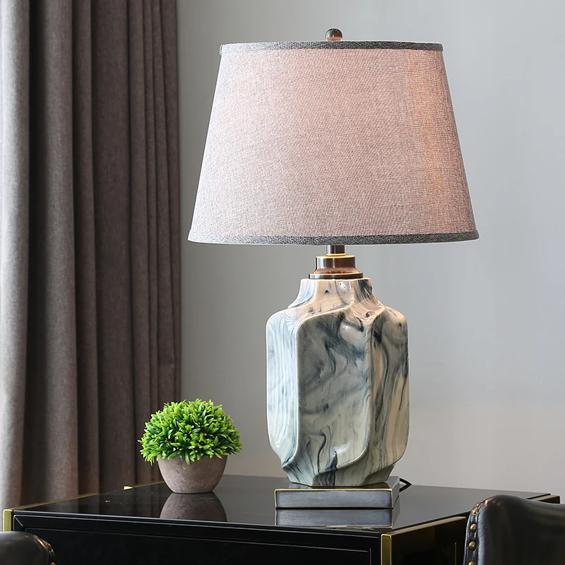All-copper ceramic table lamp Bedroom bedside lamp Warm decoration Light luxury living room study table lamp
All-copper ceramic table lamp Bedroom bedside lamp Warm decoration Light luxury living room study table lamp