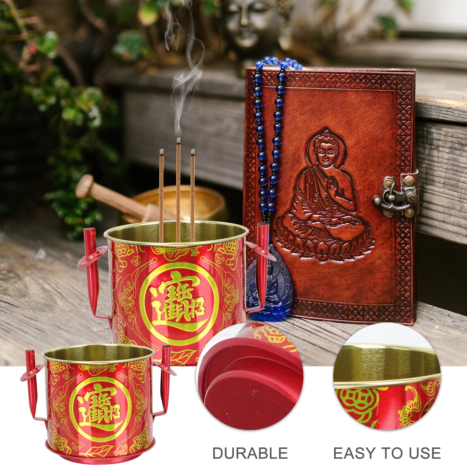 Iron Hanging Burner Traditional Wall-Mounted Censer Classic Design Home Decor Retro Incense Holder Buddhist Censer
Iron Hanging Burner Traditional Wall-Mounted Censer Classic Design Home Decor Retro Incense Holder Buddhist Censer