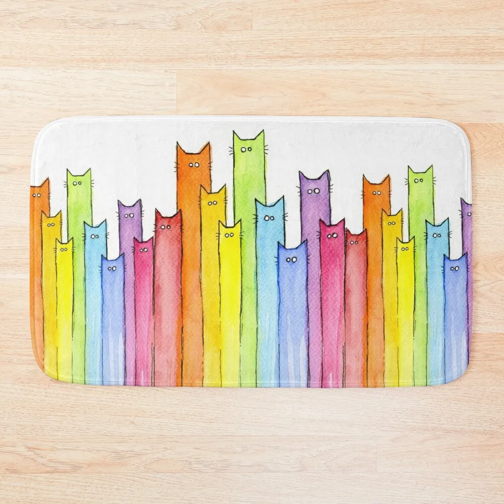 Rainbow of Cats Bath Mat Modern Bathroom Accessories Kitchen Anti-Slip Carpet Sleeping Room Rugs Mat
Rainbow of Cats Bath Mat Modern Bathroom Accessories Kitchen Anti-Slip Carpet Sleeping Room Rugs Mat