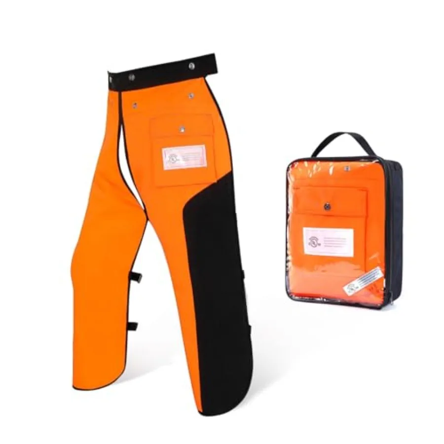Chainsaw Chaps Apron 8-Layer Wrap for Men/Women Loggers Forest Workers Protective Chain Saw Pants Adjustable
Chainsaw Chaps Apron 8-Layer Wrap for Men/Women Loggers Forest Workers Protective Chain Saw Pants Adjustable