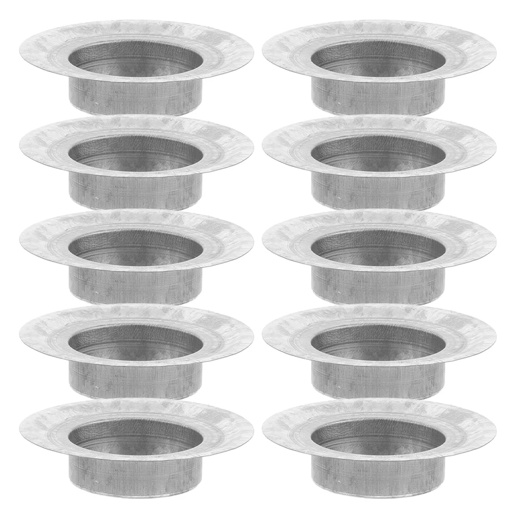 10Pcs Jar Lid Insert Stainless Steel Holder for Tea Lights Regular Mouth Jar Topper Decorative Indoor
10Pcs Jar Lid Insert Stainless Steel Holder for Tea Lights Regular Mouth Jar Topper Decorative Indoor