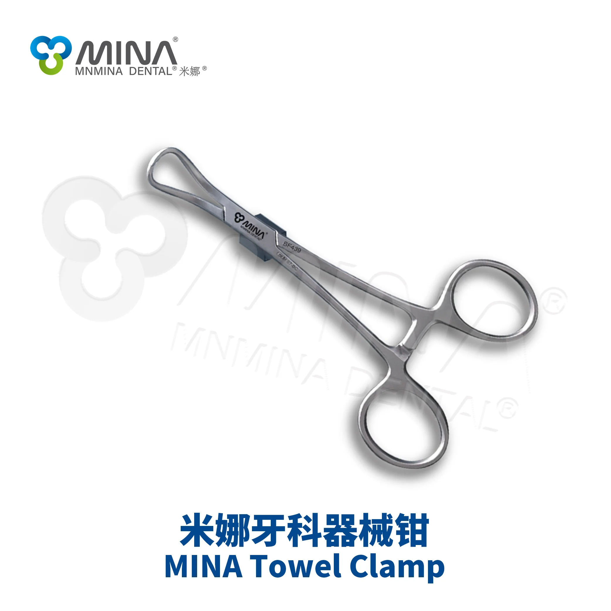Зажим для стоматологических полотенец MINA Korea Import с подставкой, ручной
Зажим для стоматологических полотенец MINA Korea Import с подставкой, ручной