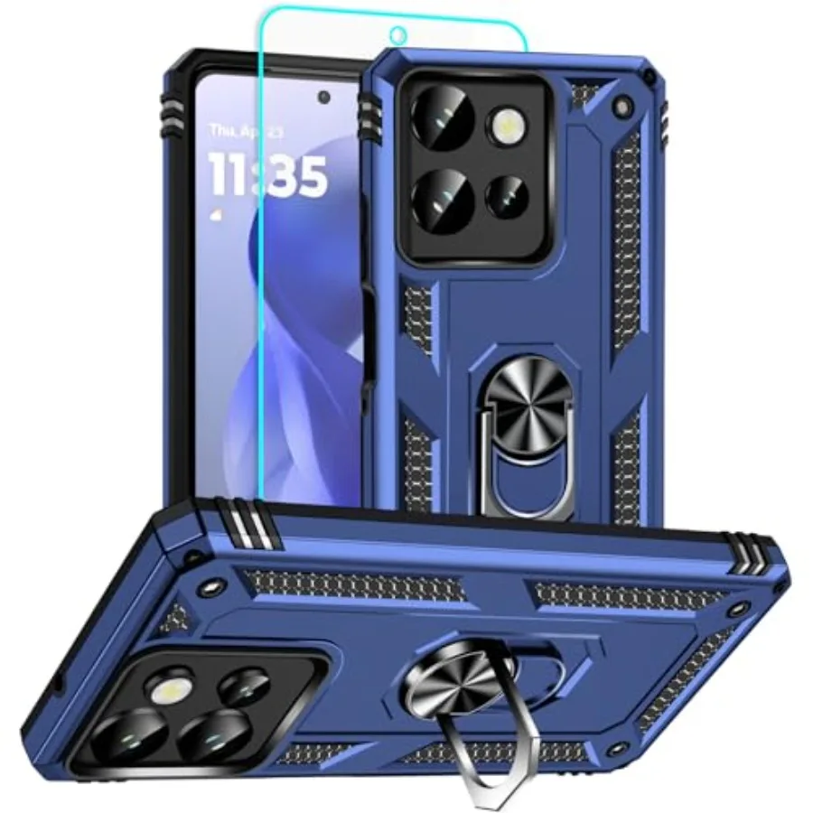 for Moto G Power 2025/2026 Case with Screen Protector, 360° Rotatable Kickstand, Military-Grade Drop Protection for Motorola G
for Moto G Power 2025/2026 Case with Screen Protector, 360° Rotatable Kickstand, Military-Grade Drop Protection for Motorola G