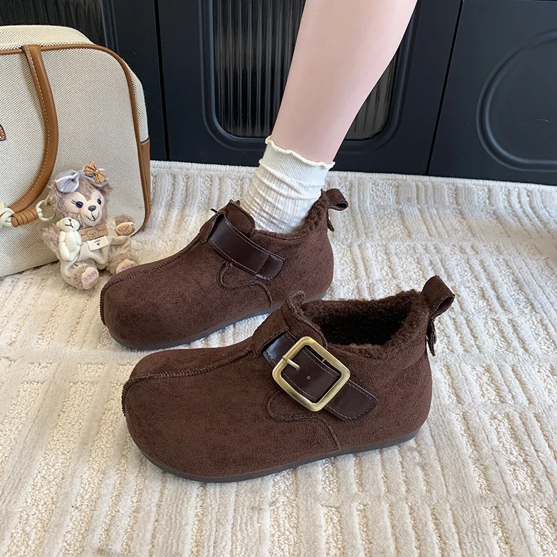 Женские ботильоны на плоской подошве, замшевая модная повседневная спортивная обувь для женщин, зимние ботинки, новый тренд 2025, уютное платье, бренд Mujer De Botas
Женские ботильоны на плоской подошве, замшевая модная повседневная спортивная обувь для женщин, зимние ботинки, новый тренд 2025, уютное платье, бренд Mujer De Botas