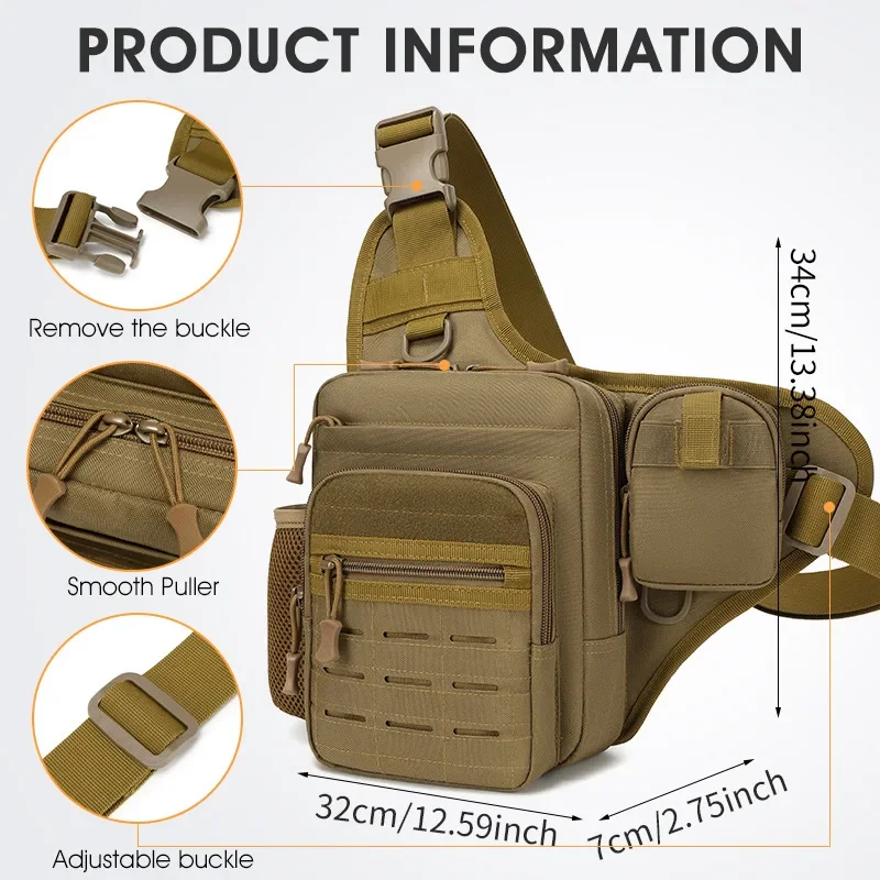 Lightweight Travel Shoulder Bag Waterproof Cycling Sling Pack Outdoor Hanging Water Bottle Bag Men Women Casual Crossbody Bags
Lightweight Travel Shoulder Bag Waterproof Cycling Sling Pack Outdoor Hanging Water Bottle Bag Men Women Casual Crossbody Bags