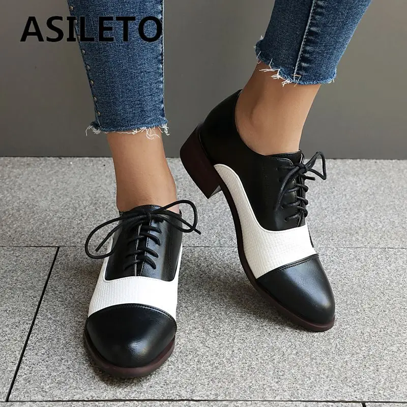 ASILETO 2025 Leisure Female Pumps Round Toe Lace Up Mixed Color Block Heels 3.2cm Large Size 45 46 47 48 Fashion Daily Shoes
ASILETO 2025 Leisure Female Pumps Round Toe Lace Up Mixed Color Block Heels 3.2cm Large Size 45 46 47 48 Fashion Daily Shoes