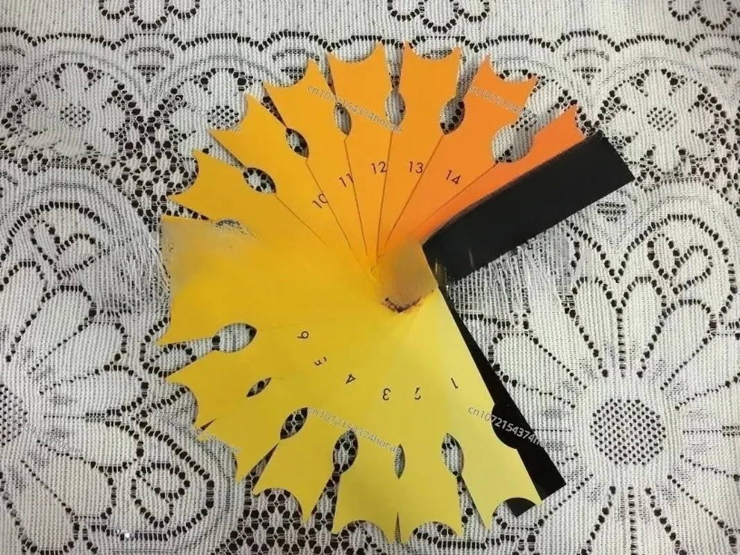 Yolk color tester / yolk color comparison fan / yolk color comparison card
Yolk color tester / yolk color comparison fan / yolk color comparison card