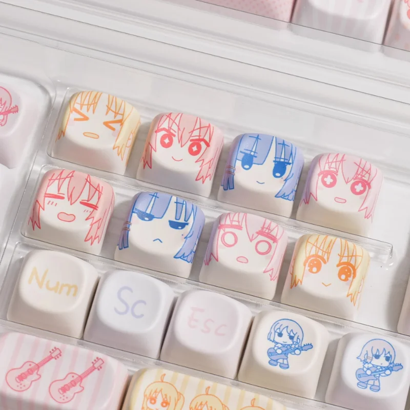 MiFuny Lonely Rock Theme Keycap Anime Cute PBT XOA/Cherry/MDA/FOA Profile Custom Keycaps for Mechanical Keyboard Accessory Gift
MiFuny Lonely Rock Theme Keycap Anime Cute PBT XOA/Cherry/MDA/FOA Profile Custom Keycaps for Mechanical Keyboard Accessory Gift