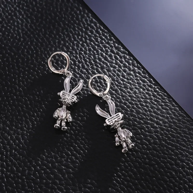 Classic Pattern Rabbit Earrings Silver Color Round Earrings for Women Stainless Steel Rabbit Earring Cool
Classic Pattern Rabbit Earrings Silver Color Round Earrings for Women Stainless Steel Rabbit Earring Cool