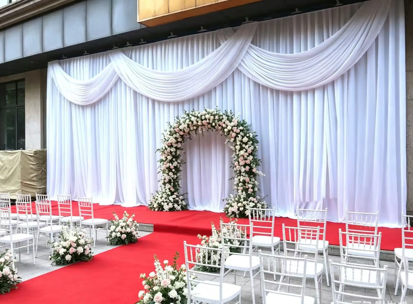 3x6M/10X20FT White Wedding Backdrop Curtain Ice Silk Spandex Drape Birthday Party Baby Shower Photography Background Decorations
3x6M/10X20FT White Wedding Backdrop Curtain Ice Silk Spandex Drape Birthday Party Baby Shower Photography Background Decorations
