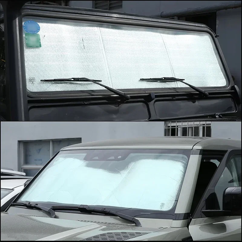 1Pcs Aluminum foil /silver tape For Land Rover Defender 90 110 2004-2025 Car front windshield anti-UV sunshade car accessories
1Pcs Aluminum foil /silver tape For Land Rover Defender 90 110 2004-2025 Car front windshield anti-UV sunshade car accessories