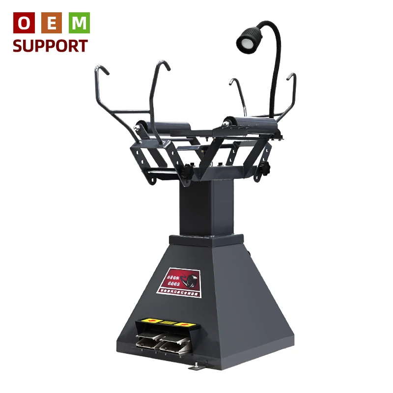 Пневматический ручной шиномонтажный станок KARLION для тяжелых условий эксплуатации – сертифицирован CE, с функциями расширения зоны разжима обода и переворота шин
Пневматический ручной шиномонтажный станок KARLION для тяжелых условий эксплуатации – сертифицирован CE, с функциями расширения зоны разжима обода и переворота шин