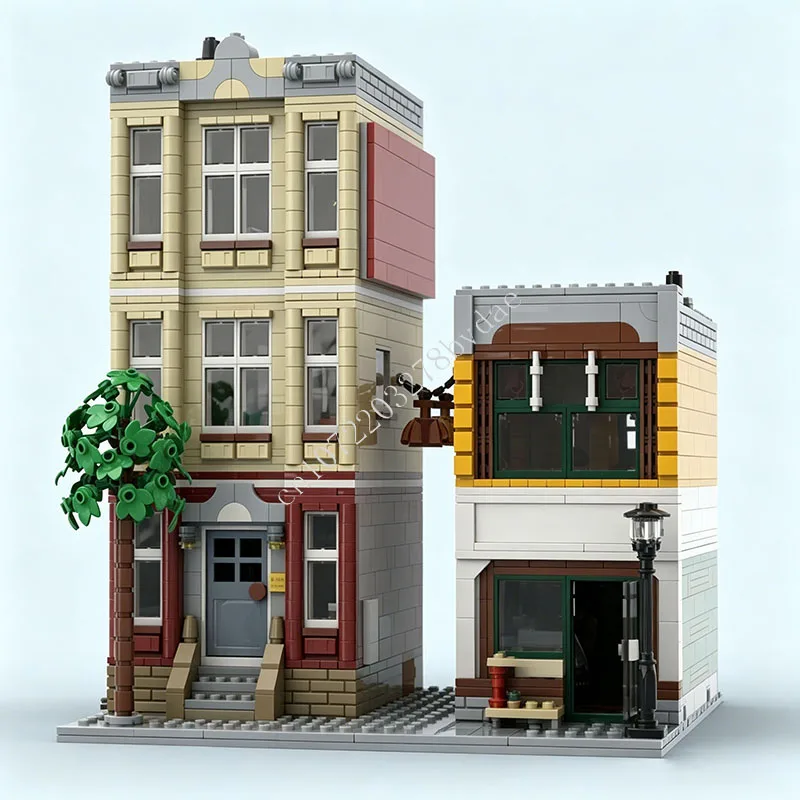 2634 PCS 1930s Style Apartment Building Blocks Modular City Street View Architecture Educational Man for Adults Home Decoration
2634 PCS 1930s Style Apartment Building Blocks Modular City Street View Architecture Educational Man for Adults Home Decoration