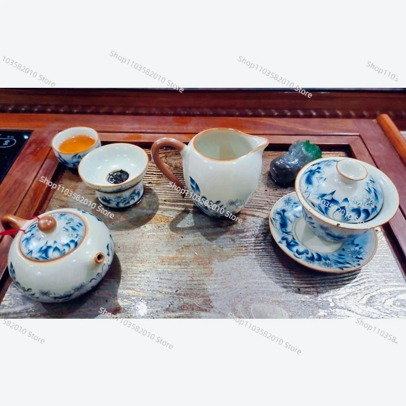 2026 New Ru Porcelain Tea Set - High-end Kung Fu Teapot & Teacup Gift Set
2026 New Ru Porcelain Tea Set - High-end Kung Fu Teapot & Teacup Gift Set