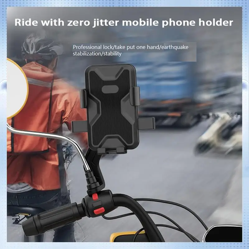 B07A-For MT56 Motorbike Mount New Motorbike Phone Holder Bike Navigation Bracket Rear Mirror Phone Holder
B07A-For MT56 Motorbike Mount New Motorbike Phone Holder Bike Navigation Bracket Rear Mirror Phone Holder