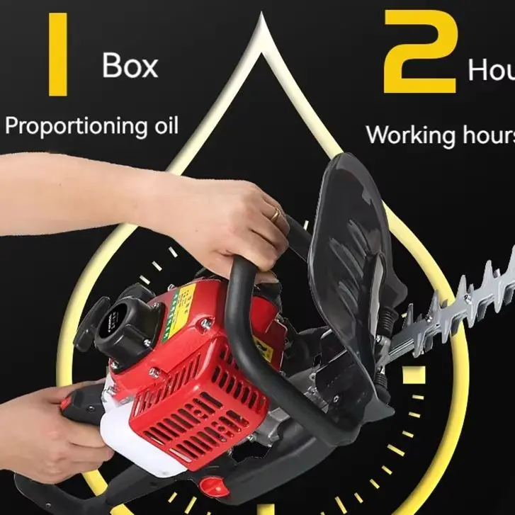 Two-Stroke Gasoline Double-Blade Light Hedge Trimmer Tea Tree Trimmer Backpack Garden Thick Branch Trimmer Electric Tools 38CC
Two-Stroke Gasoline Double-Blade Light Hedge Trimmer Tea Tree Trimmer Backpack Garden Thick Branch Trimmer Electric Tools 38CC