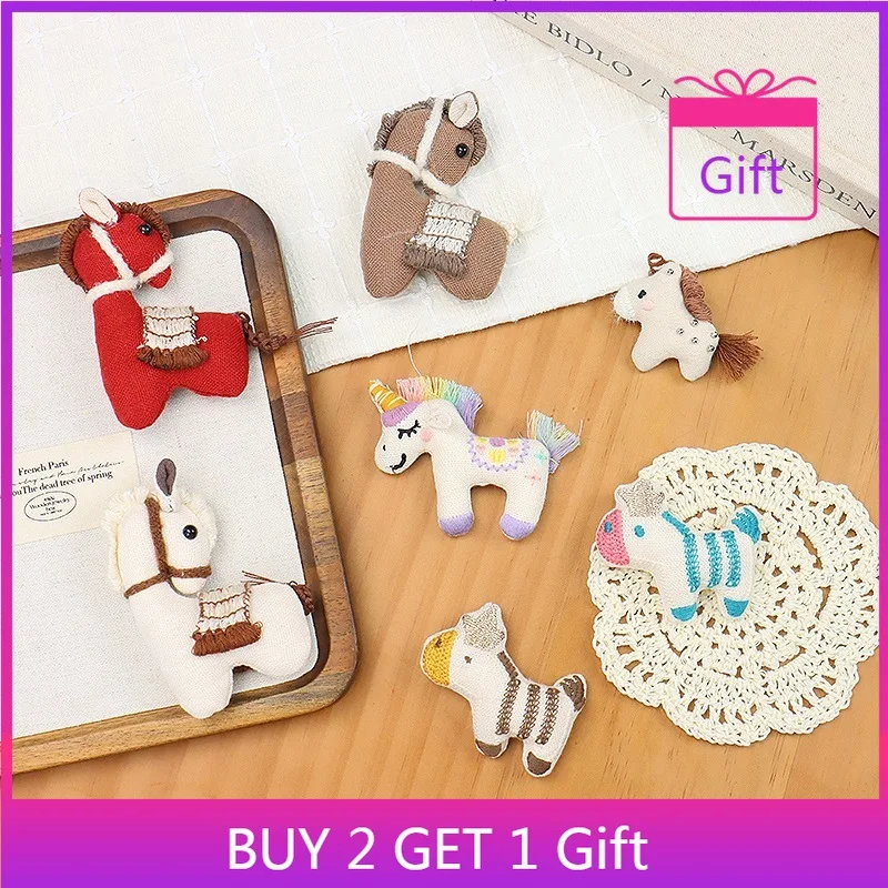 Forest Style Pony Brooch Fabric 3D Animal Lapel Pin Cute Horse Pin for Jacket Hair Rope Bag DIY Craft Sewing Accessories
Forest Style Pony Brooch Fabric 3D Animal Lapel Pin Cute Horse Pin for Jacket Hair Rope Bag DIY Craft Sewing Accessories