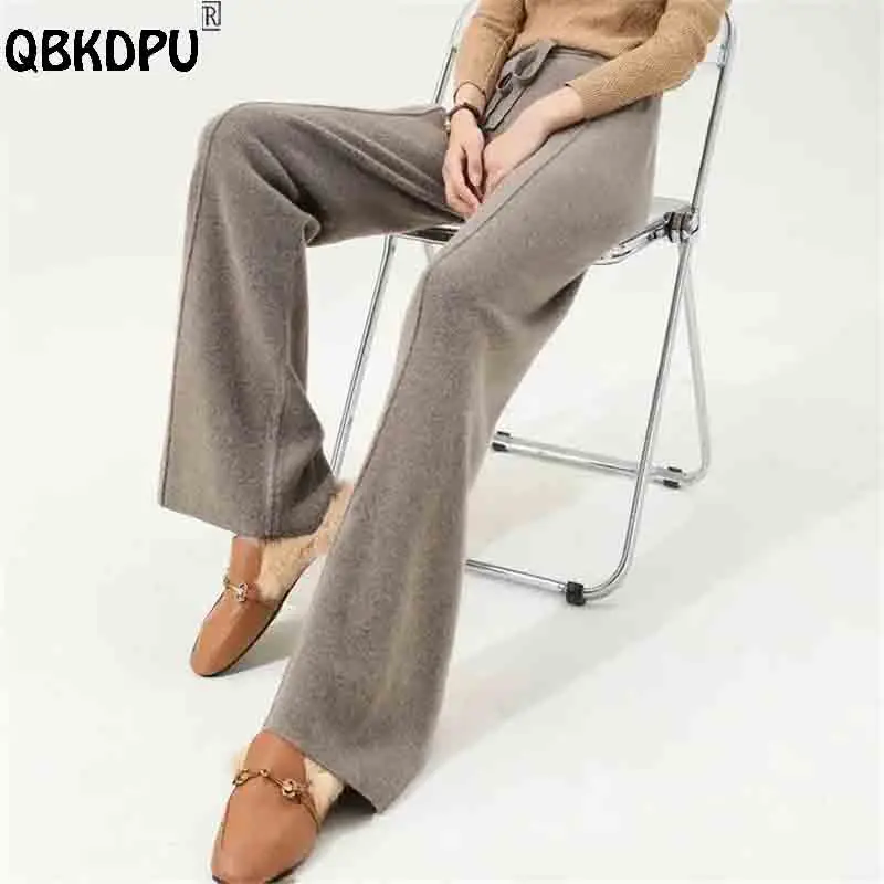 Casual Warm Soft Knitted Pants Women High Waist Elegant Wide Leg Pantalones Fall Thick Baggy Spodnie Korean Straight Trousers
Casual Warm Soft Knitted Pants Women High Waist Elegant Wide Leg Pantalones Fall Thick Baggy Spodnie Korean Straight Trousers