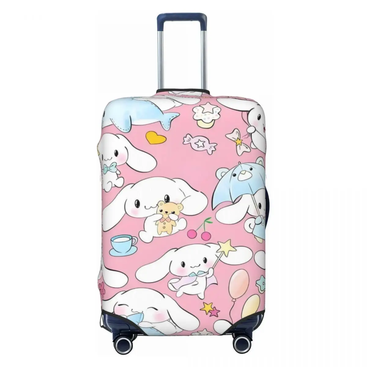 Custom Cute Cinnamoroll Cartoon Luggage Cover Protector Dust Proof Travel Suitcase Covers
Custom Cute Cinnamoroll Cartoon Luggage Cover Protector Dust Proof Travel Suitcase Covers