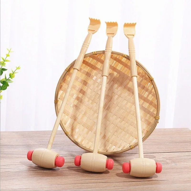 1PC Wooden Handle Back Scratching Massage Hammer Itching Tapping Back Massage Pounding Cervical Spine and Waist Massager 
1PC Wooden Handle Back Scratching Massage Hammer Itching Tapping Back Massage Pounding Cervical Spine and Waist Massager