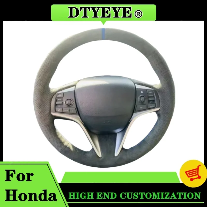 Car Steering Wheel Cover For Honda Spirior 2017 Custom Anti-slip Comfy Wear-resistant Suede Leather Steering Wheel Braid
Car Steering Wheel Cover For Honda Spirior 2017 Custom Anti-slip Comfy Wear-resistant Suede Leather Steering Wheel Braid