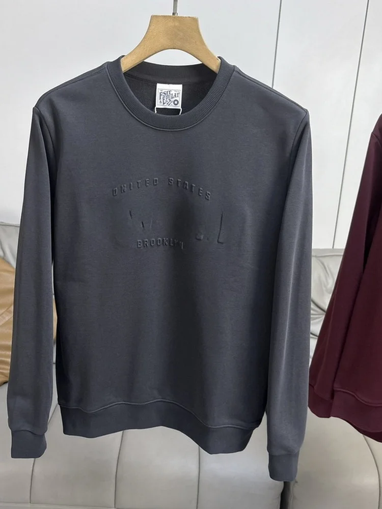 Новая американская мужская футболка из чистого хлопка с длинным рукавом и круглым вырезом, свободная повседневная толстовка, осенняя, дышащая, комфортная
Новая американская мужская футболка из чистого хлопка с длинным рукавом и круглым вырезом, свободная повседневная толстовка, осенняя, дышащая, комфортная